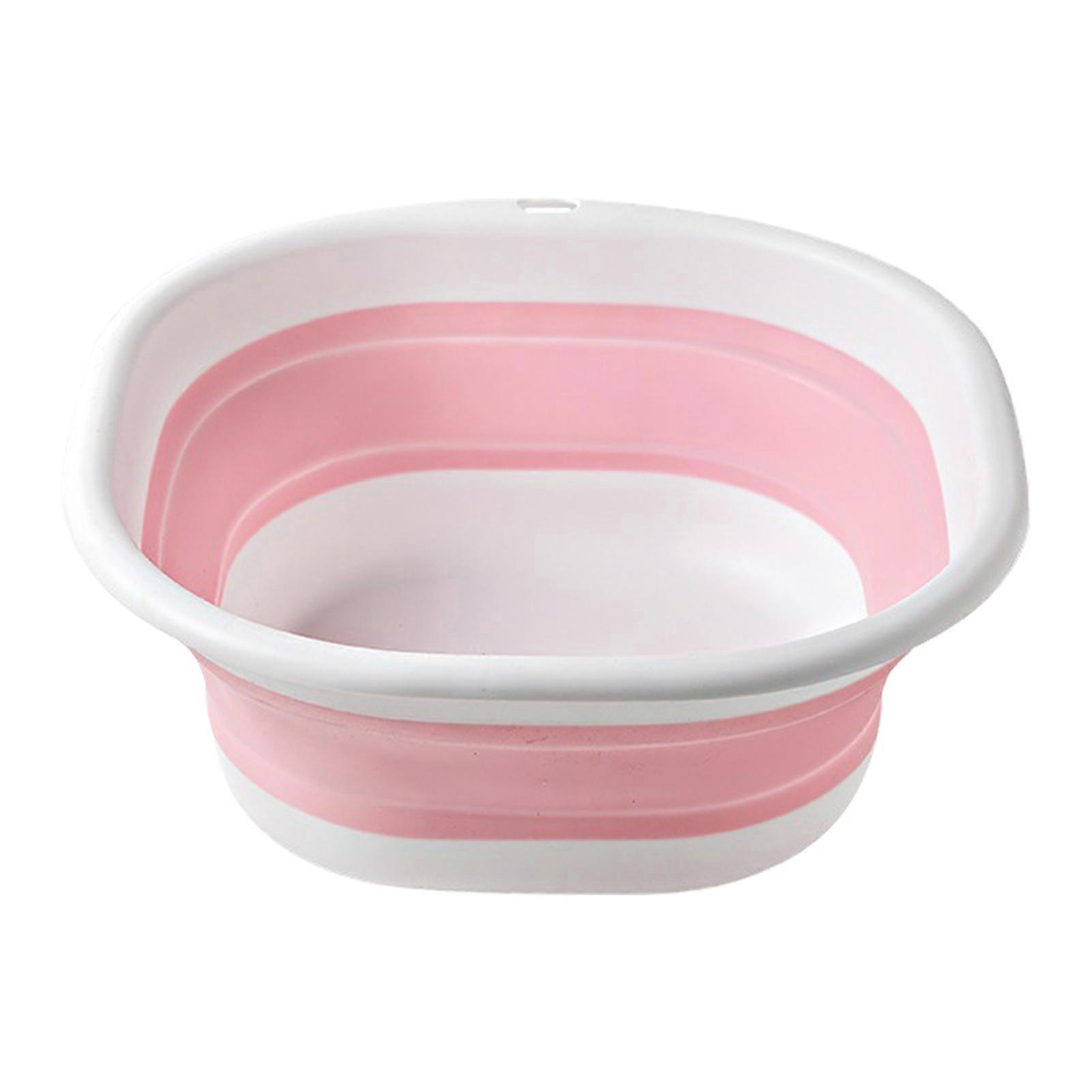 Portable Pool Foot Bath Basin Collapsible Pool Foot Wash Basin Tub Washing Vegetable Fishing Basin Swimming Pools Accessories KAESI