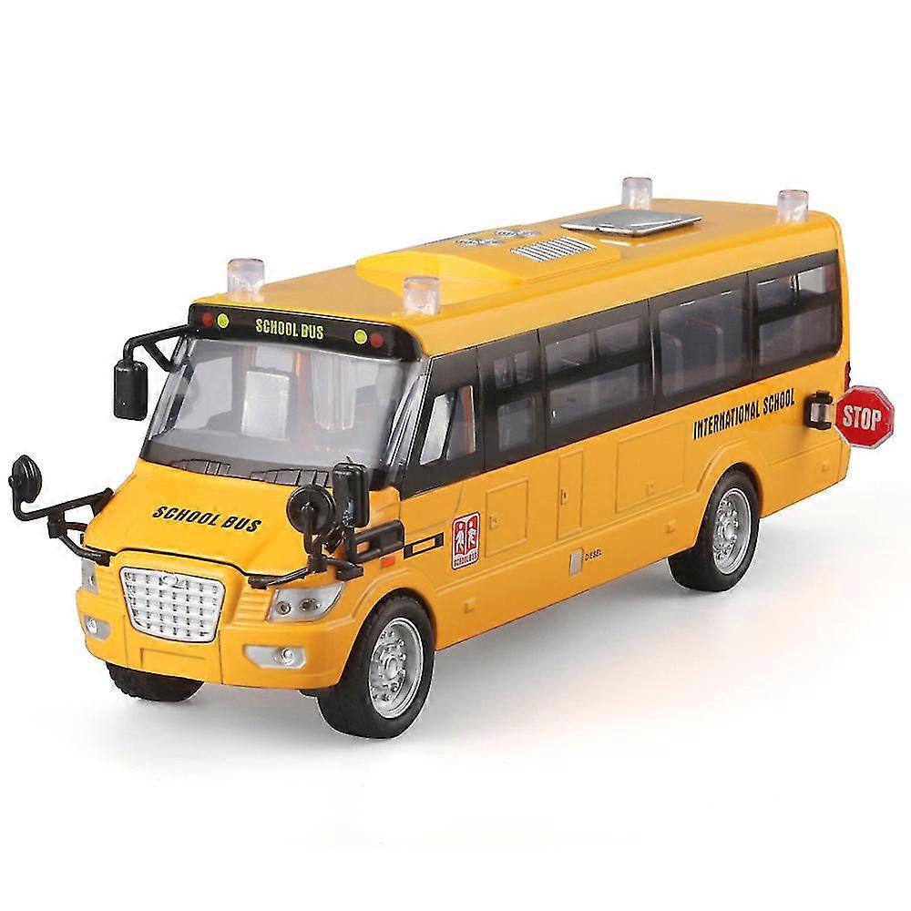 1:32 Legering Schoolbus Speelgoed Model/YY