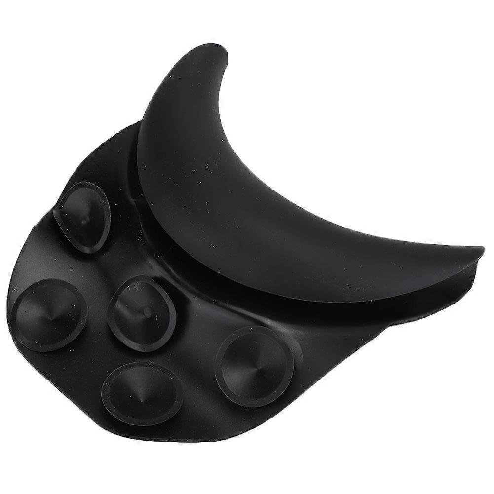 Barber Shop Silicone Hair Wash Curved Pillow Shampoo Neck Rest Pillow Hairdressing ToolBlack