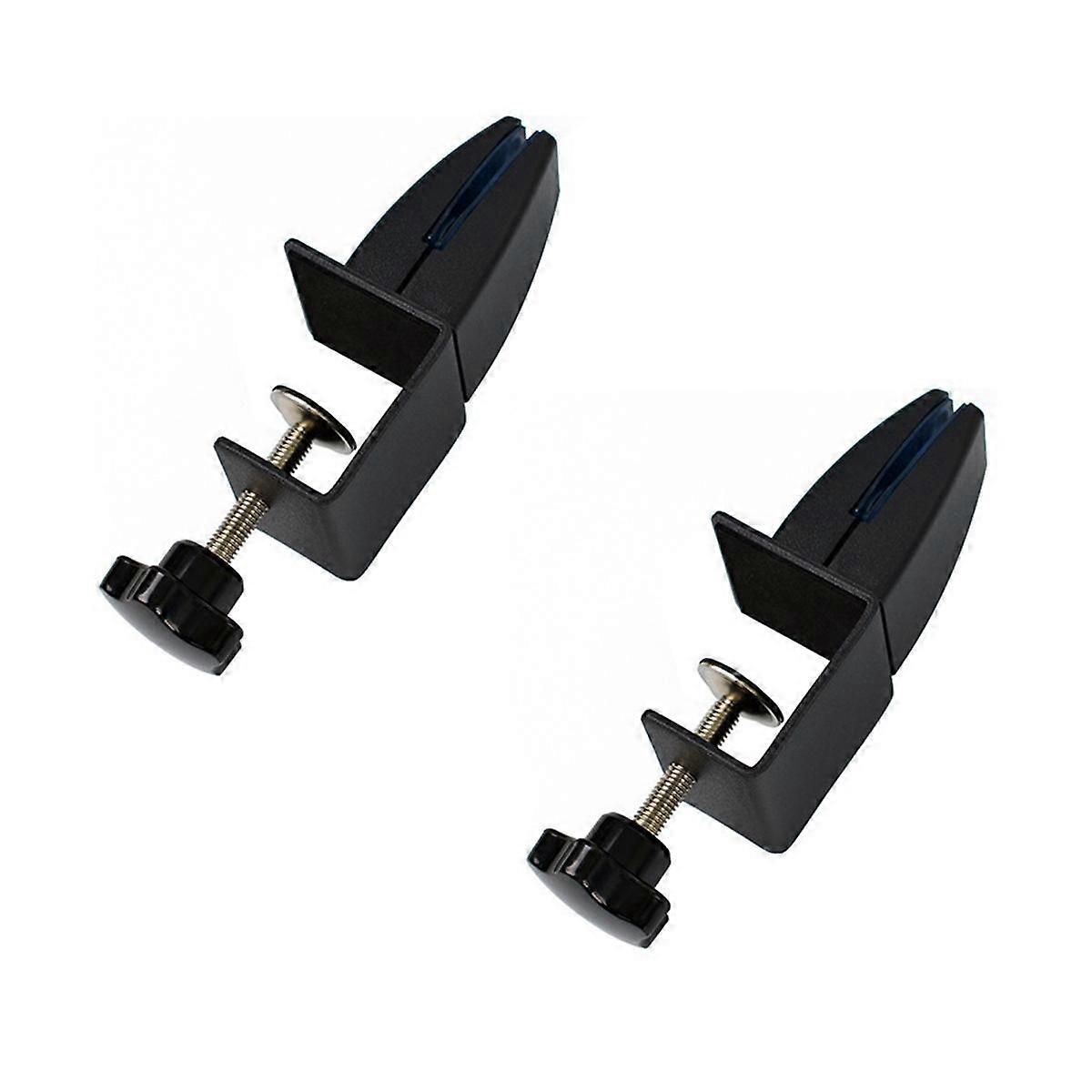 Punch-Free Aluminum Alloy Screen Clip Desktop Glass Fixed Clip Wooden Board Clip Desk Partition Cli