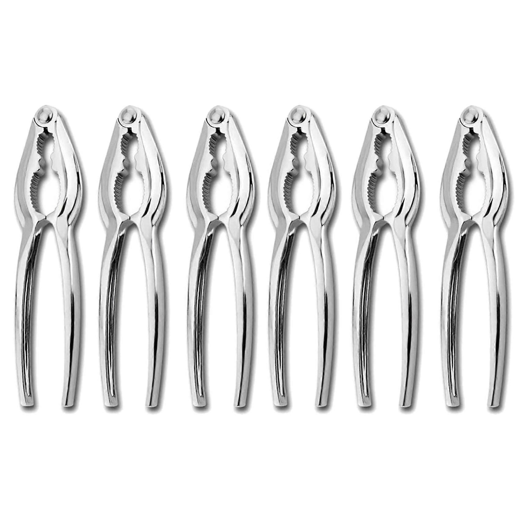 6 Pieces Seafood Tools Set Lobster Crackers Crab Crackers Sets Nut Crackers Tools Crackers and Fork