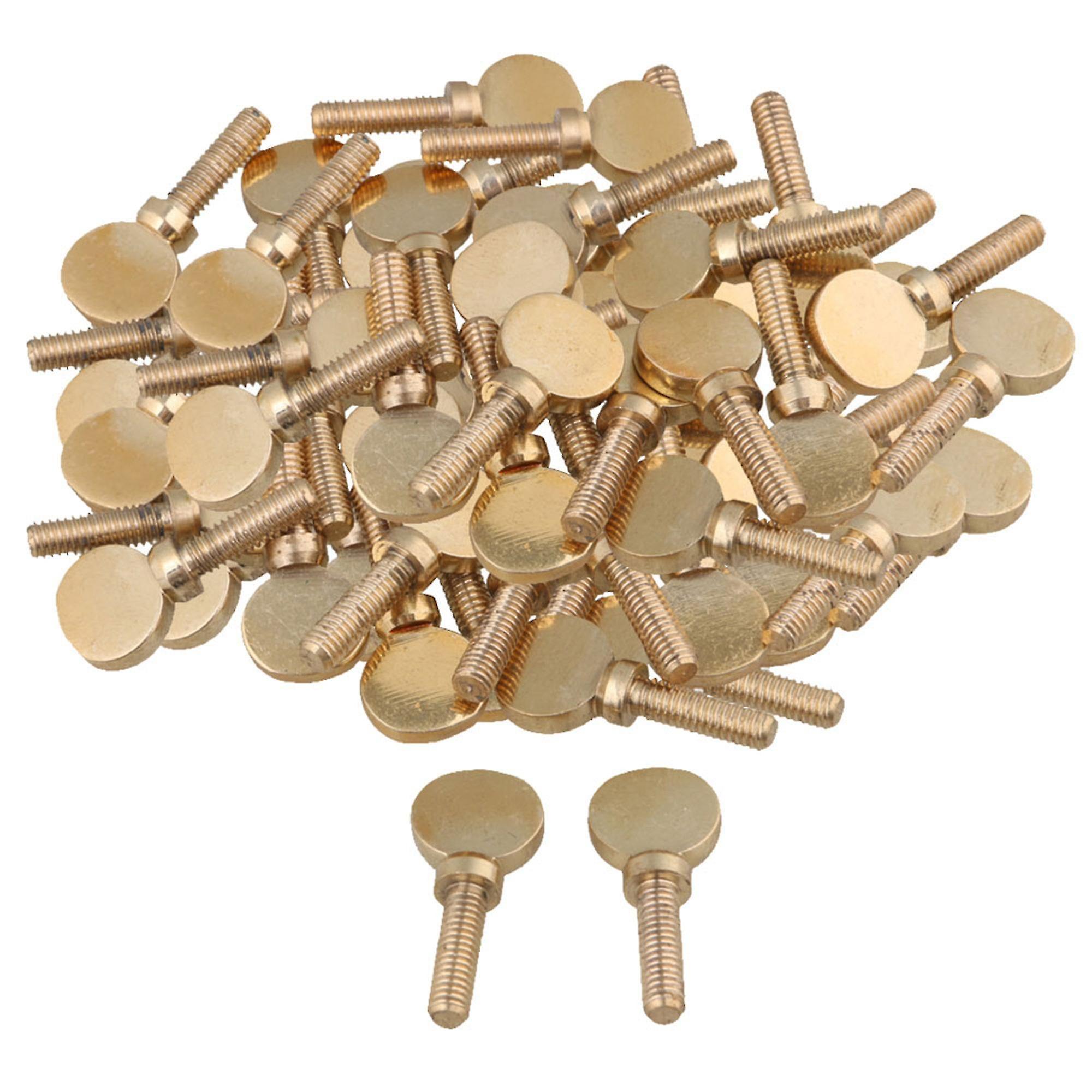 Saxophone Small Parts 50pcs Soprano Alto Tenor Saxophone Clarinet Neck Screws Tightening Golden