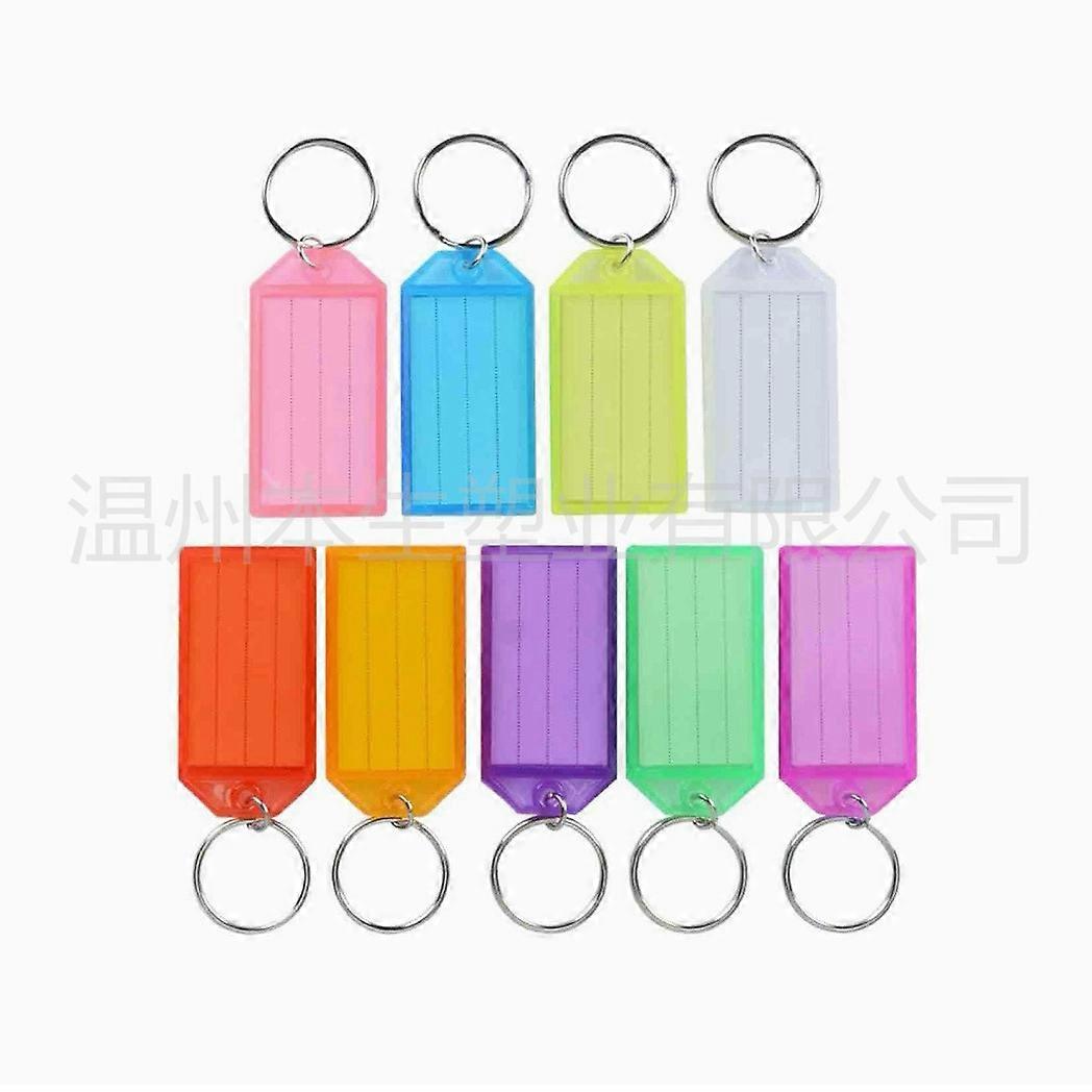 Key Tag Rack w/  Keyring Tags (Self-Adhesive Key Storage Rack)10 pcs