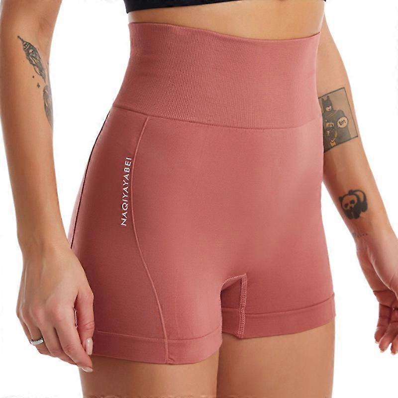 High Waist Power Flex Yoga Shorts - Tummy Control Biker Shorts for Women