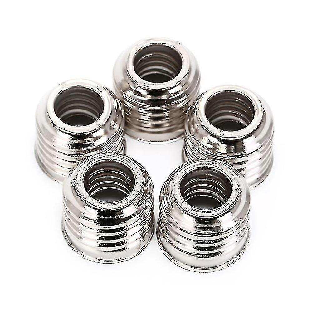 Lot de 5 adaptateurs de douilles de lampe E27 vers E14