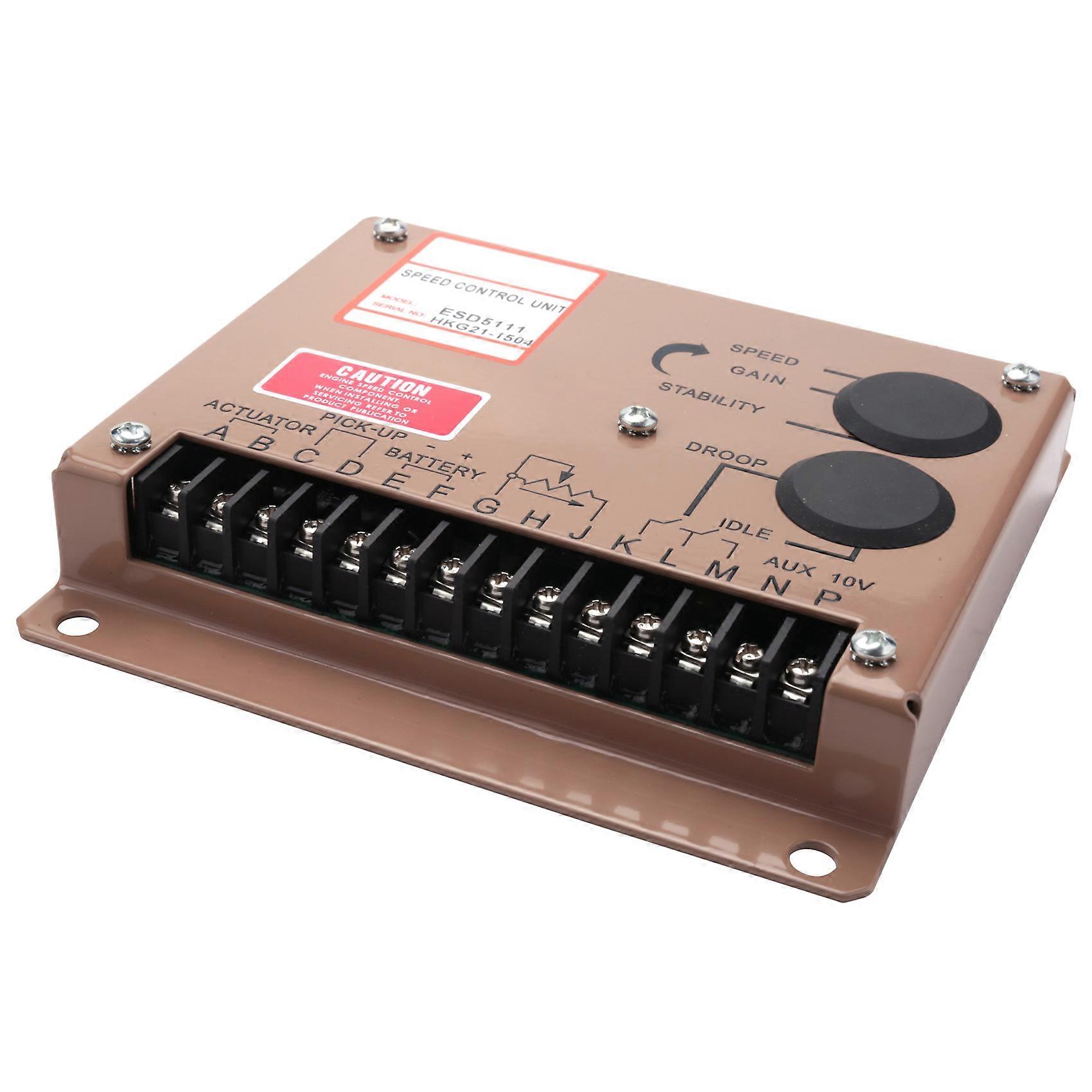 Engine Motor Speed Regulator ESD5111 Genset Adjustment Controller Supply Ac Generator Part 12V 24V