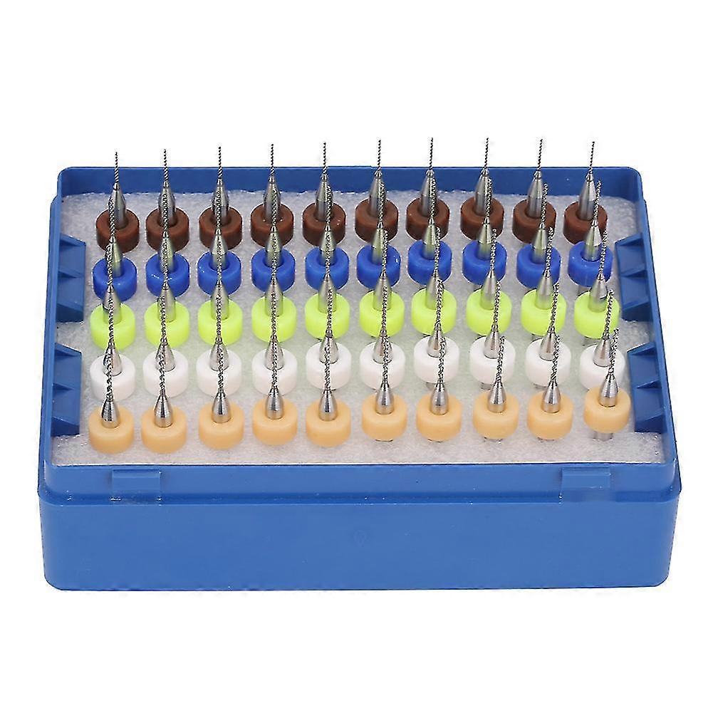 0.5-0.9mm Carbide Micro Drill Bits for PCB Print Circuit Board Carving (50pcs)