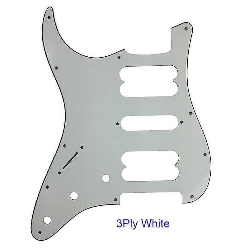 Xinyue Custom Gitar Deler For Venstrehendt 72'11 Skruehull Standard St HSH Player Serles Pickups Gitar Pickguard Scratch Plate