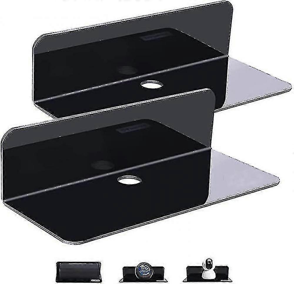 Newway2pcs Floating Shelves Wall Mounted, Easily Expand Wall Space