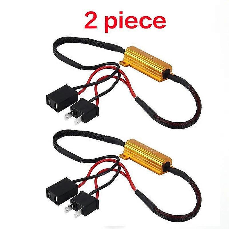 50W H1 H3 H7 H11 9006 hb3 hb4 h9 h8 h10 Car Load Resistor Error Canceller LED Decoder Canbus Free Wiring Canceller Decoder Light