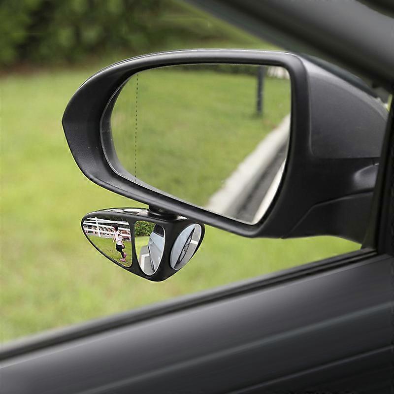 1pc 3 In1 Car Blind Spot Mirror 360 Degree Rotatable Wide Angle Automibile Exterior Rear View Parking Driving Safety View Mirror