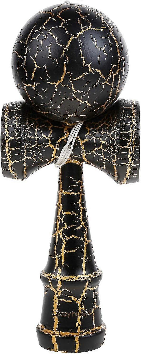 Full Size Wood Toy With Extra String (gold/black)