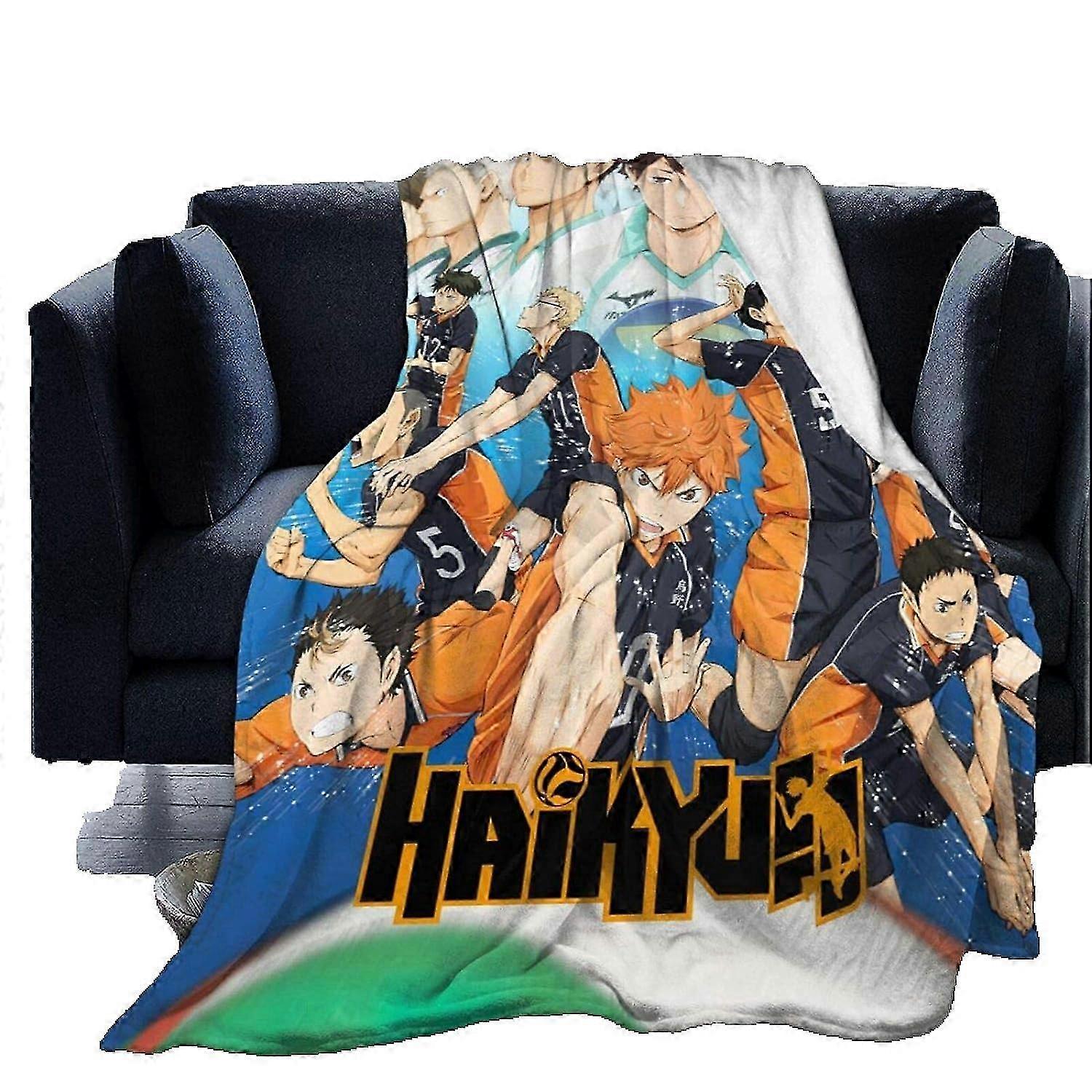 بطانية الفانيلا فائقة النعومة ديكور المنزل أنيمي نمط بطانية دافئة لأريكة سرير أريكة سيارة جميع الفصول X472 -CT258jvrivjh3693