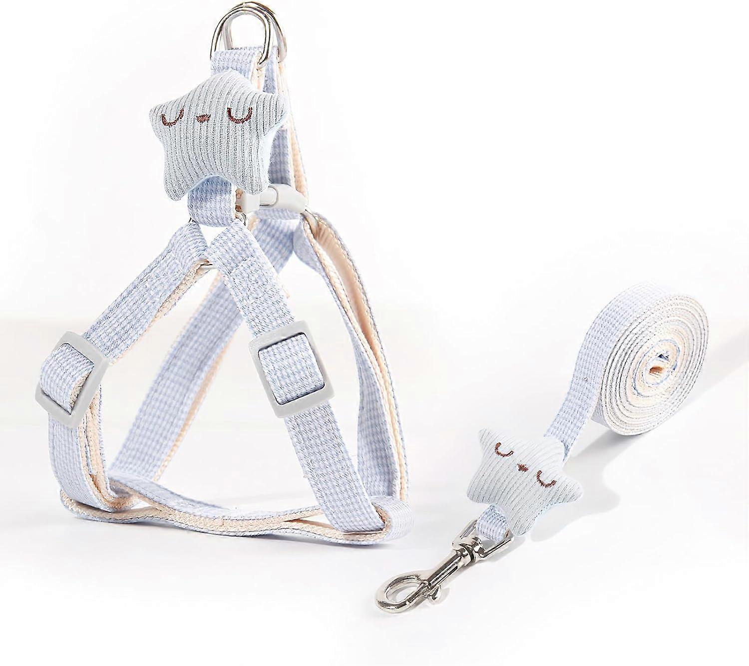 Cat Harness and Leash Set Escape Proof for Small Large Cats, Lightweight Kitten Harness