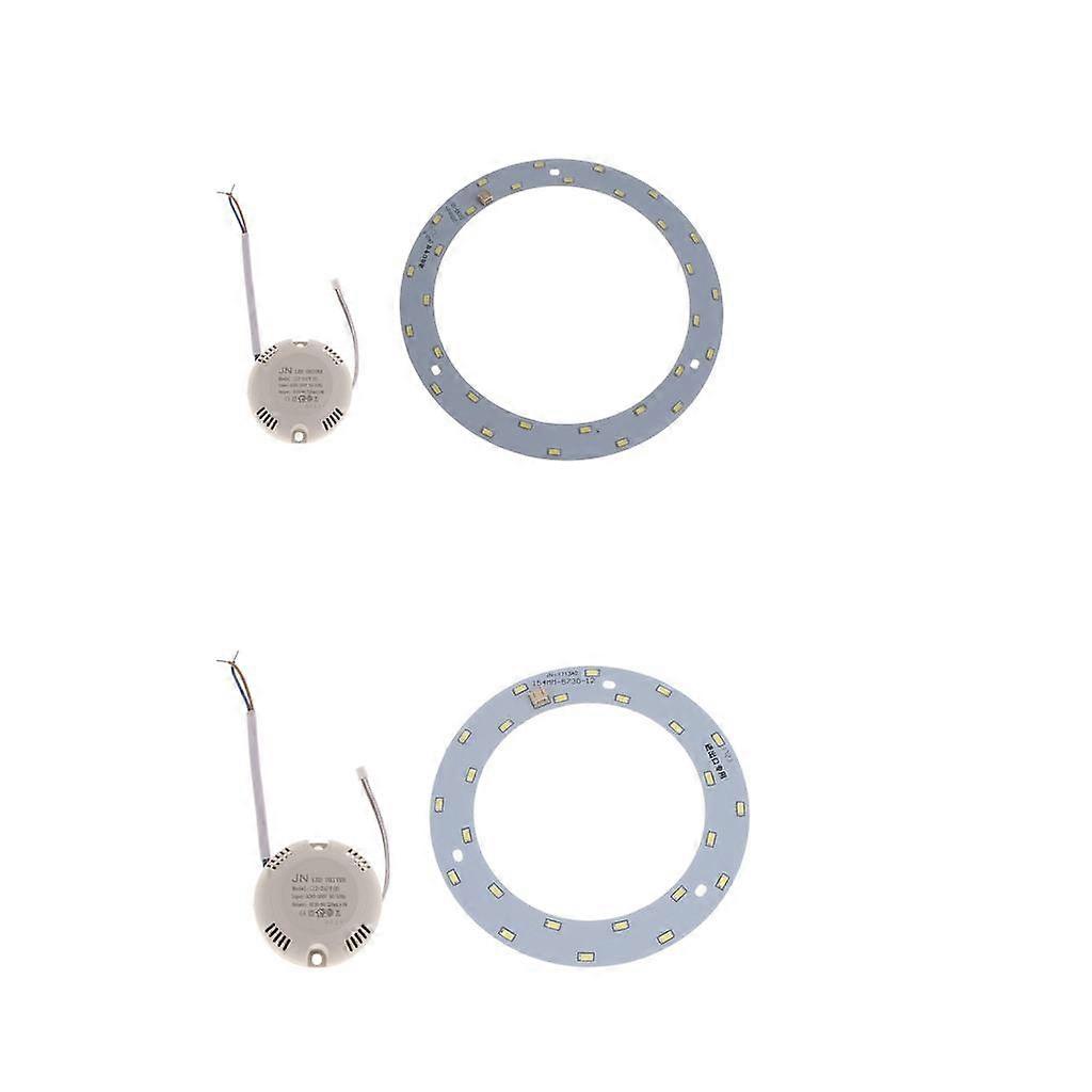 2 Pcs LED Module Board Ceiling Lamp Replacement Light Bulb 220V 12W,15W