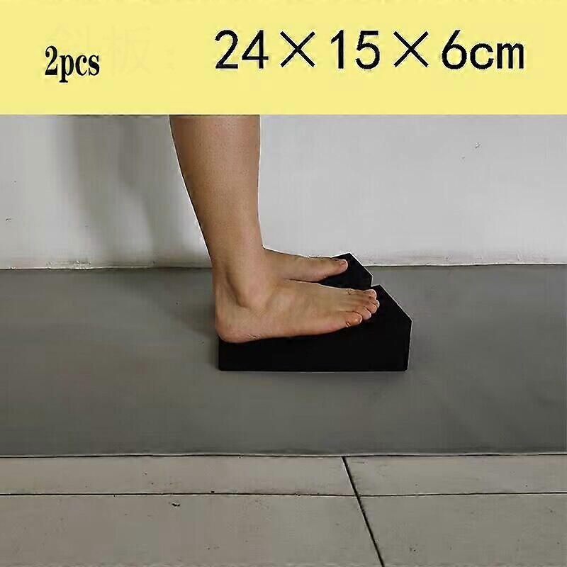 Stretch Slant Boards Squat Ramp Yoga Wedge Blocks Lightweight Squat Wedge Wrist Lower Back Support For Exercise Gym Fitness Yoga & Pilates Blocks