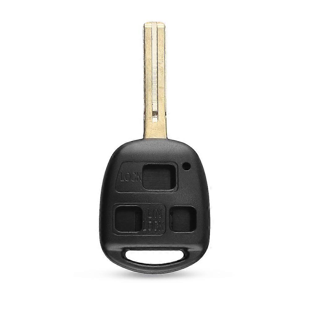 2/3 Buttons Uncut Remote Key Shell For LEXUS ES300 GS300 GS430 GX470 LS200 LS300 LS400 RX300 Key Case Replacement