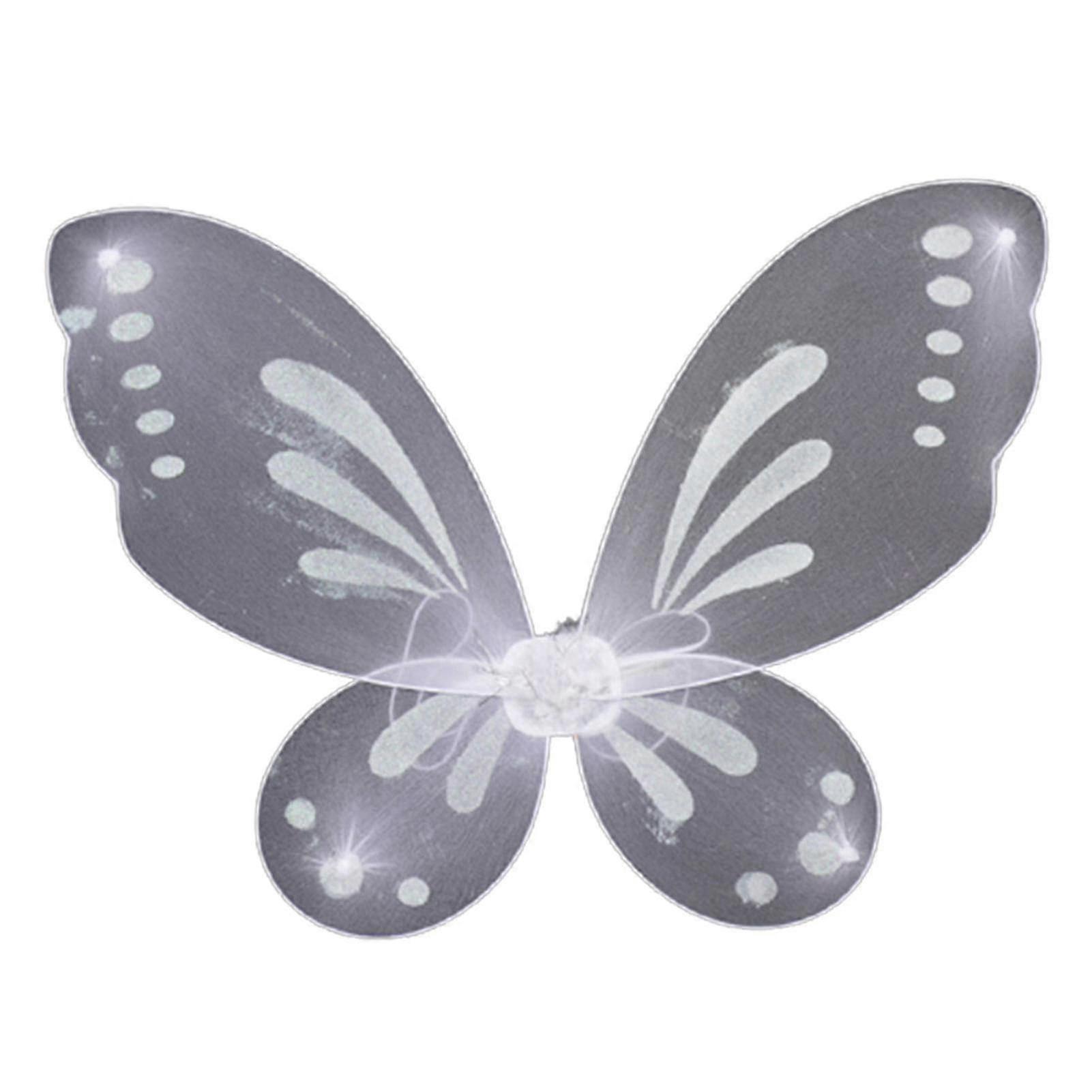 Fairy Genie Wings Costume Toddler Dress Up Butterfly Shaped Wings With Elastic String For Girls