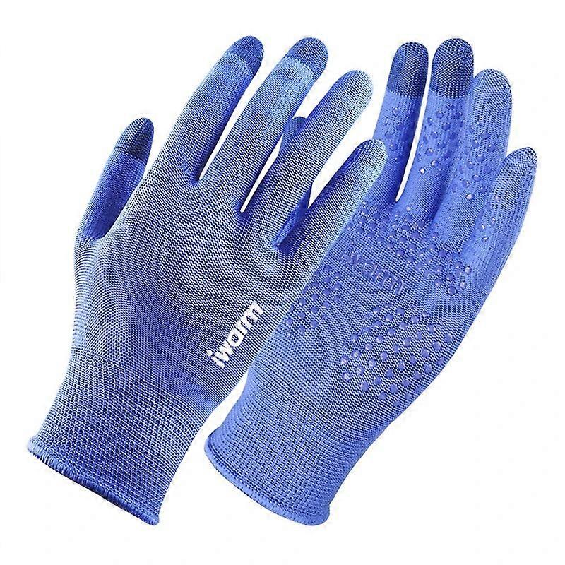 1 Pair Full Fingers Gloves Waterproof Cycling Outdoor Sports Running Motorcycle Ski Touch Screen Fleece Gloves for Men Women