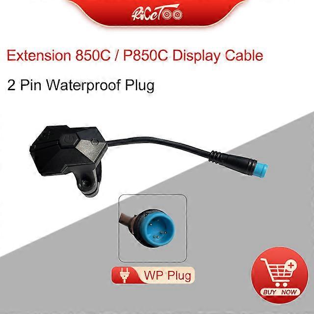 850C P850C عرض التبديل تحكم زر التحكم زر 4 دبوس مقاوم للماء ملحقات الدراجات الكهربائية