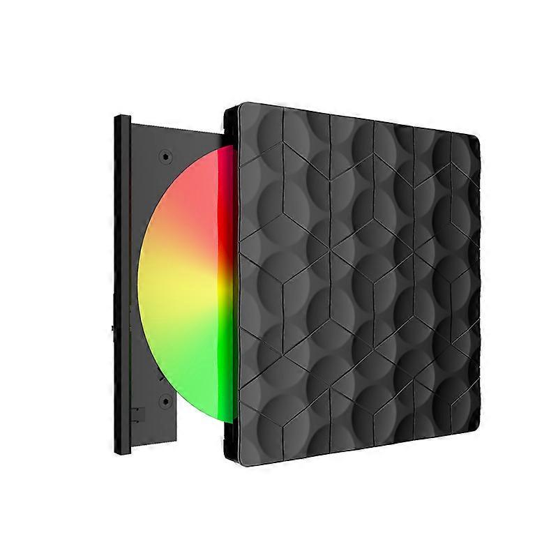 Unidade externa de DVD/CD USB 3.0, notebook móvel externo RW unidade óptica externa tipo c unidade externa