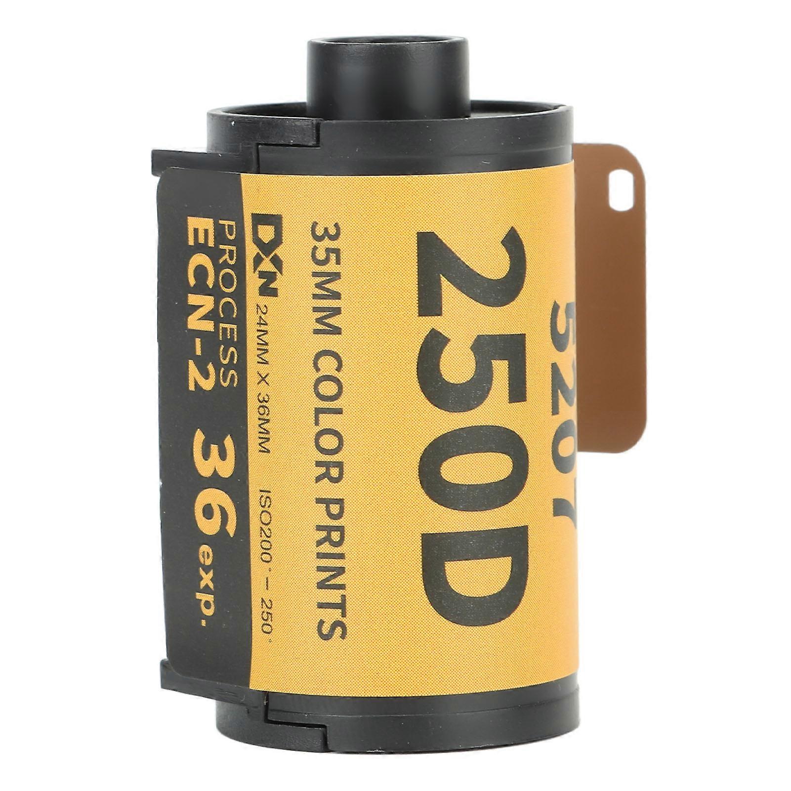 35mm Color Print Film Professional Wide Exposure Range ECN 2 Process Colour Print Camera Film compatible with 135 Camera 36 Sheets