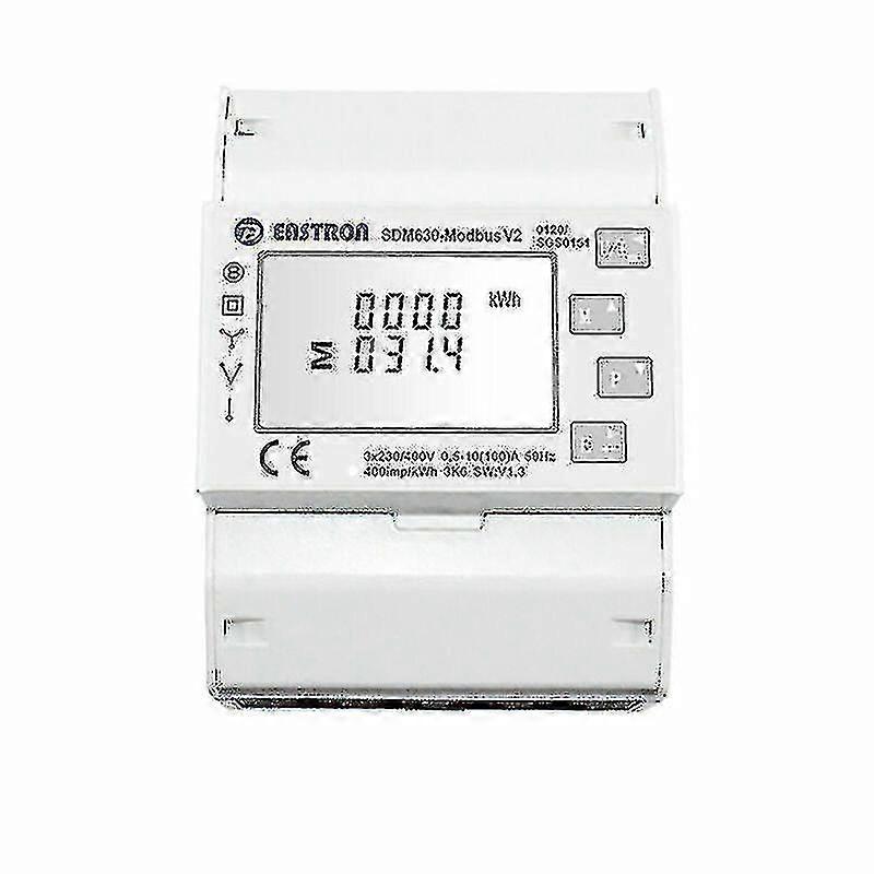 3 Phase 4 Wire Energy Meter Solar Pv Energy Meter Rtu Digital Meter Sdm630 Modbus
