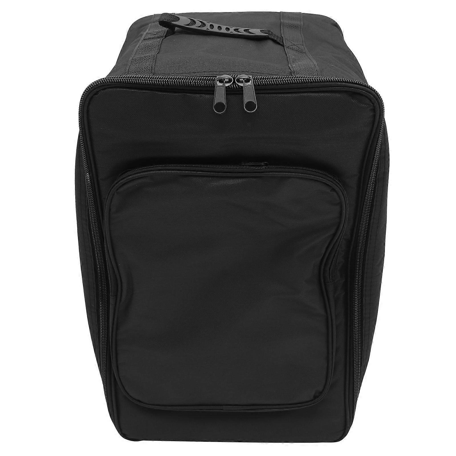 1pc Waterproof Drum Backpack Multifunctional Music Instrument Bag (Black)