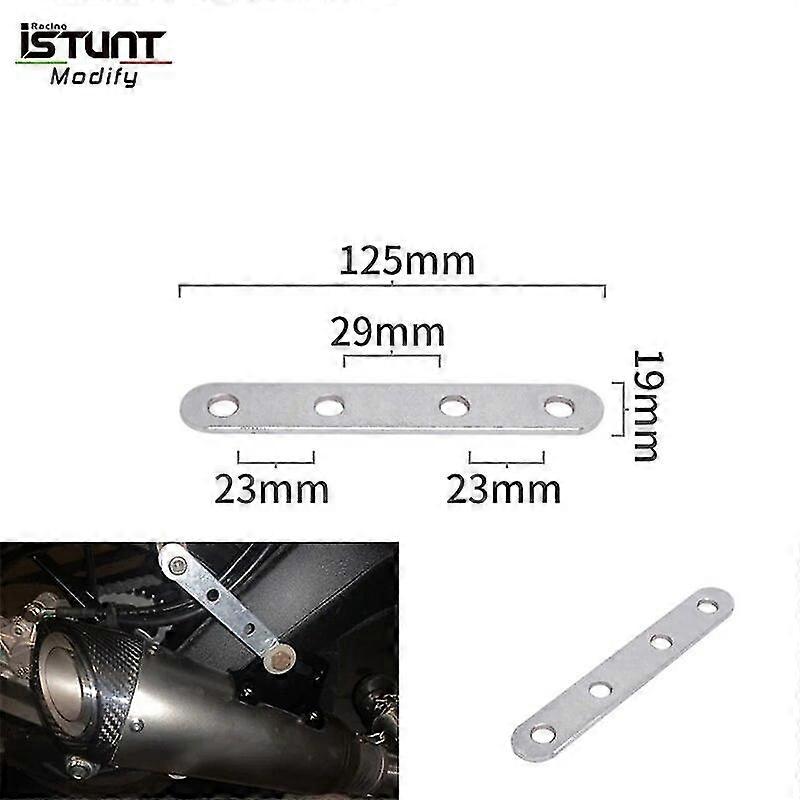 Exquisite exhaust pipeTitanium Alloy For Yamaha YZF R6 R 6 2006 - 2023 Motorcycle Exhaust Escape System Modify Middle Link Pipe Connect 60mm Muffler