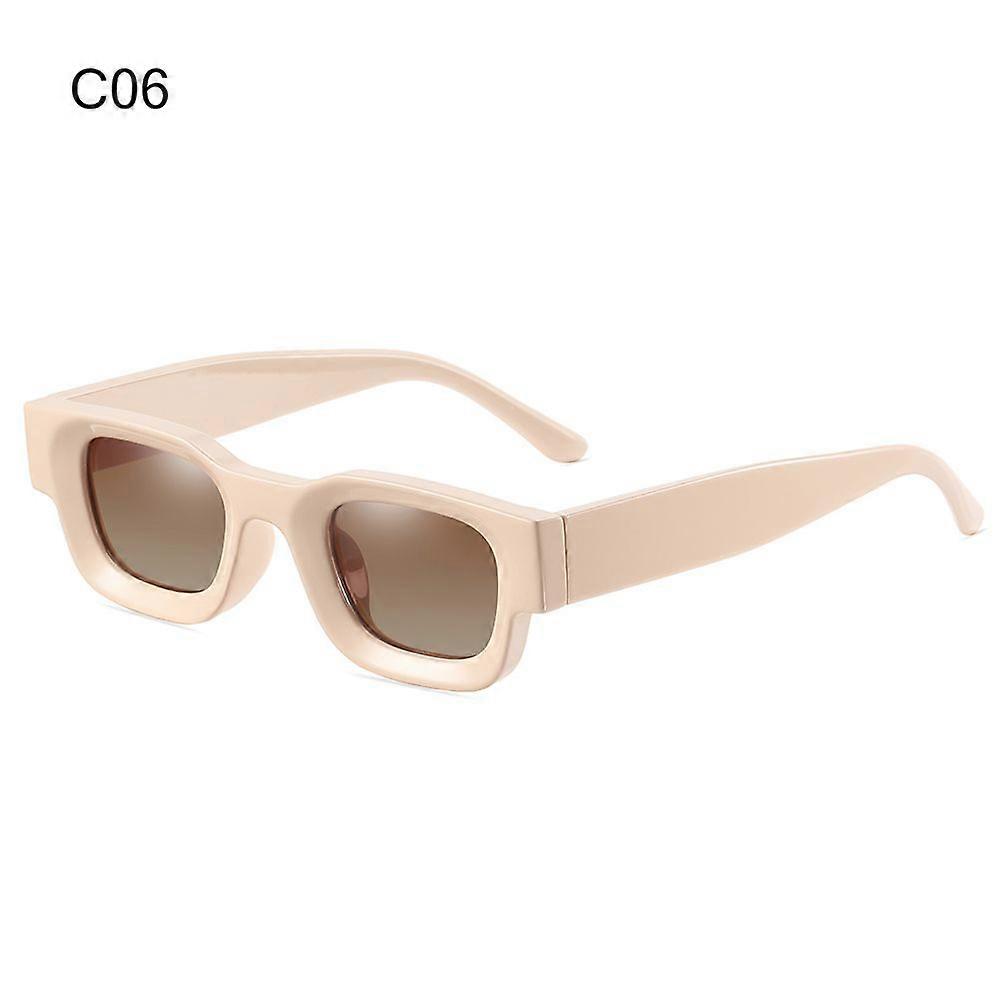 Small Rectangle Sunglasses Women Men Trendy Jelly Color Eyewear Fashion Shades UV400 Square Retro Sun Glasses