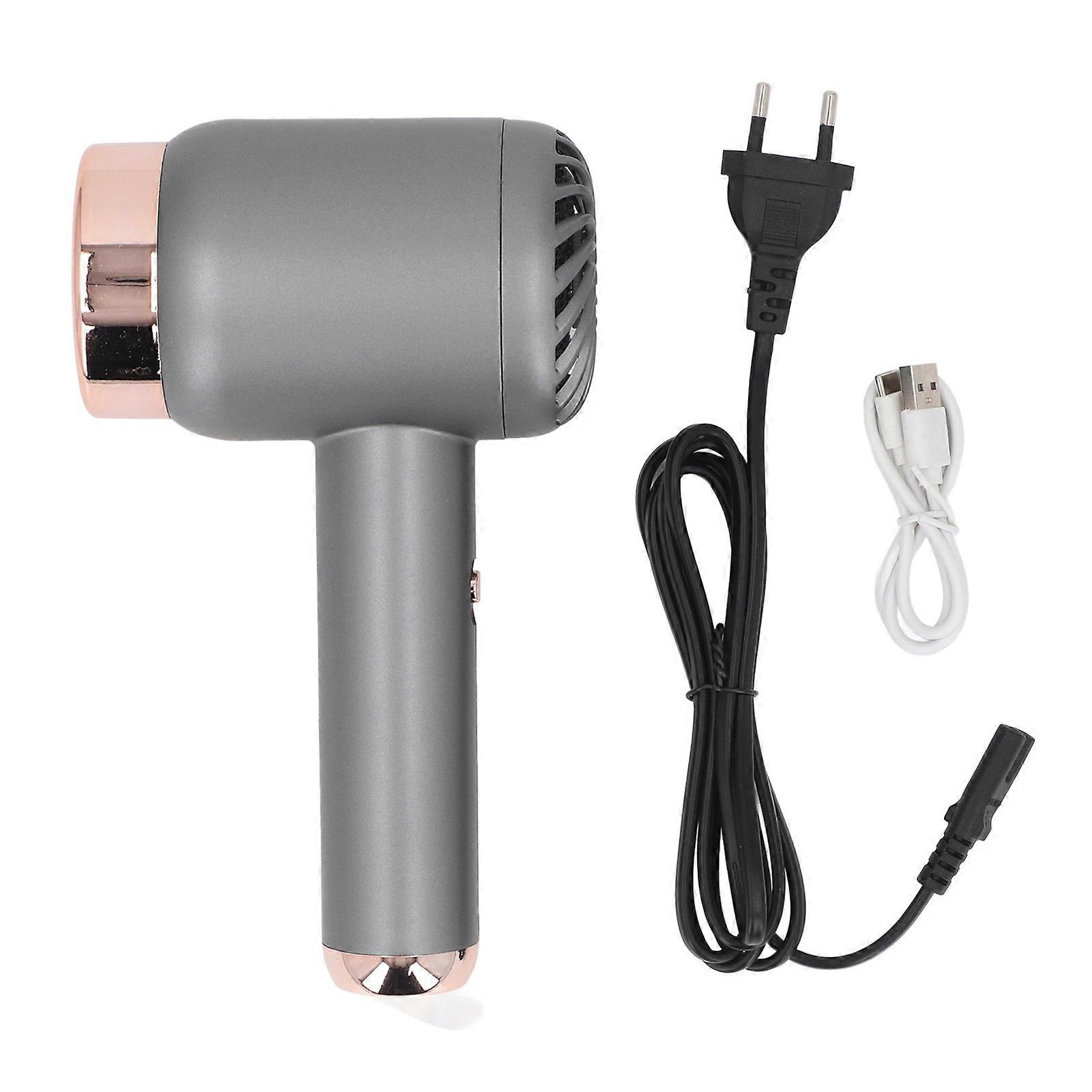 Ionic Hair Dryer Plug in and Charging Dual Use Fast Drying Portable Cordless Blow Dryer for Home Dormitory