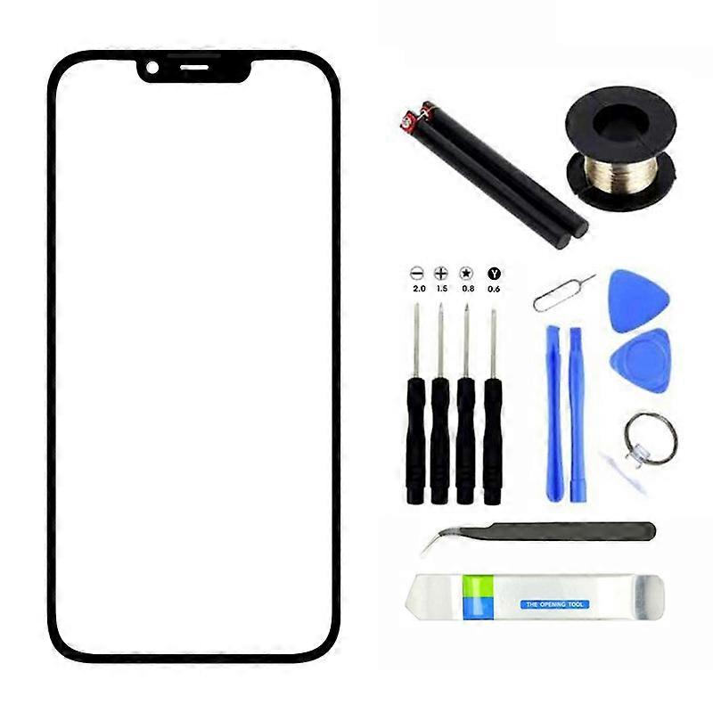 1 Set Dokunmatik Ekran Değiştirme OCA Yapışkanlı Profesyonel Onarım Aracı Ön Cam Ekran Tamir Takımı Uyumlu iPhone 13 Mini/13/13 Pro/13 Pro Max