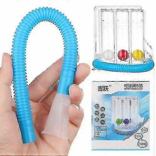 3 Balls Breathing Exerciser Lung Function Improvement Trainer Ns2 High Quality