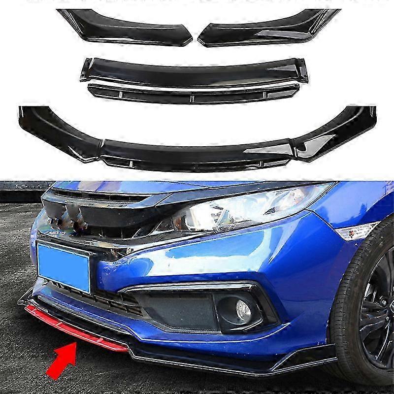 Superior Universal Car Front Lower Chin Bumper Lip Body Kit Spoiler ...