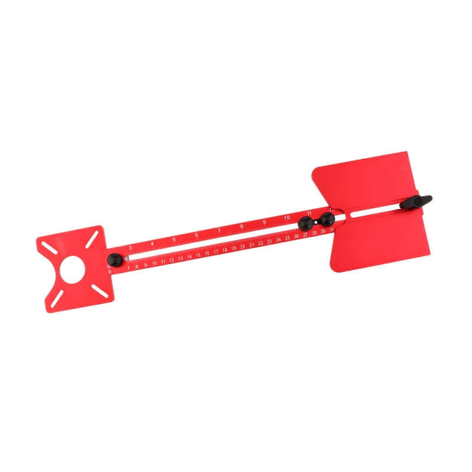 Router Milling Groove Bracket Metric Inch Cabinet Hardware Jig for Home