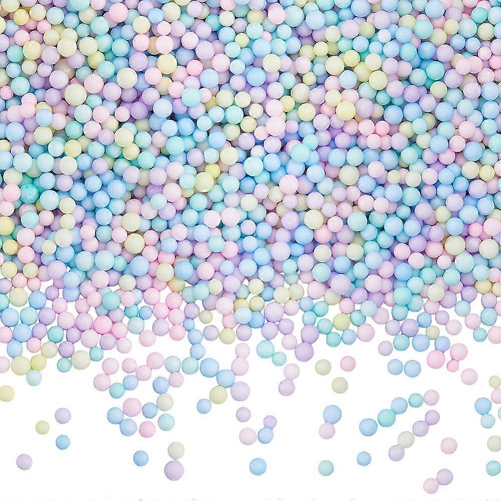 about 26g Small Craft Foam Balls Round for DIY Wedding Holiday Crafts Making Mixed Color 2.5~3.5mm