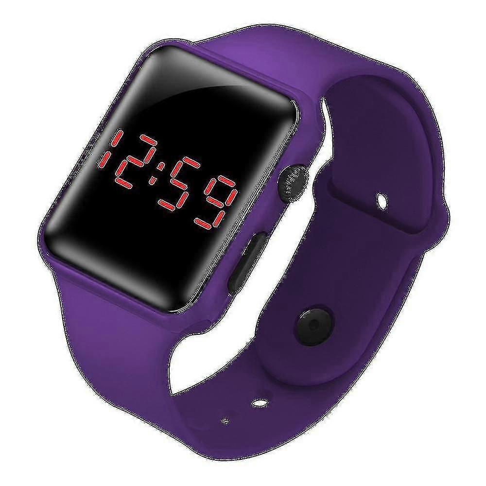 Lapset Tytöt Pojat UrheiluKello Led Digitaalinen Silikoni kellot Unisex