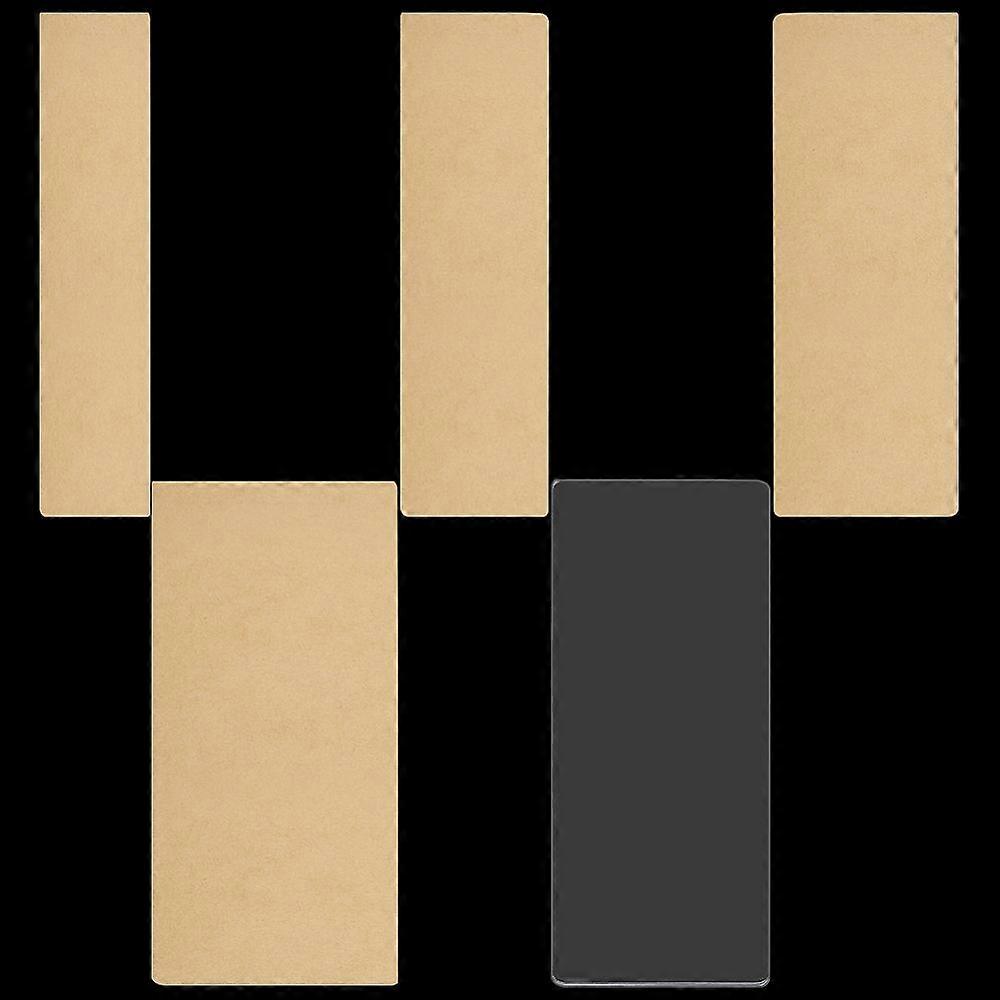 5 Sizes Clear Acrylic Sheets 2.5/3mm Thick Transparent Perspex Sheets Rectangle Plastic Boards Panels Sheets for Picture Frame Painting DIY Projects C