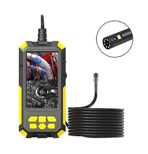 High-definition industrial endoscope all-in-one machine with screen dual-lens pipeline camera maintenance visual peep mirror