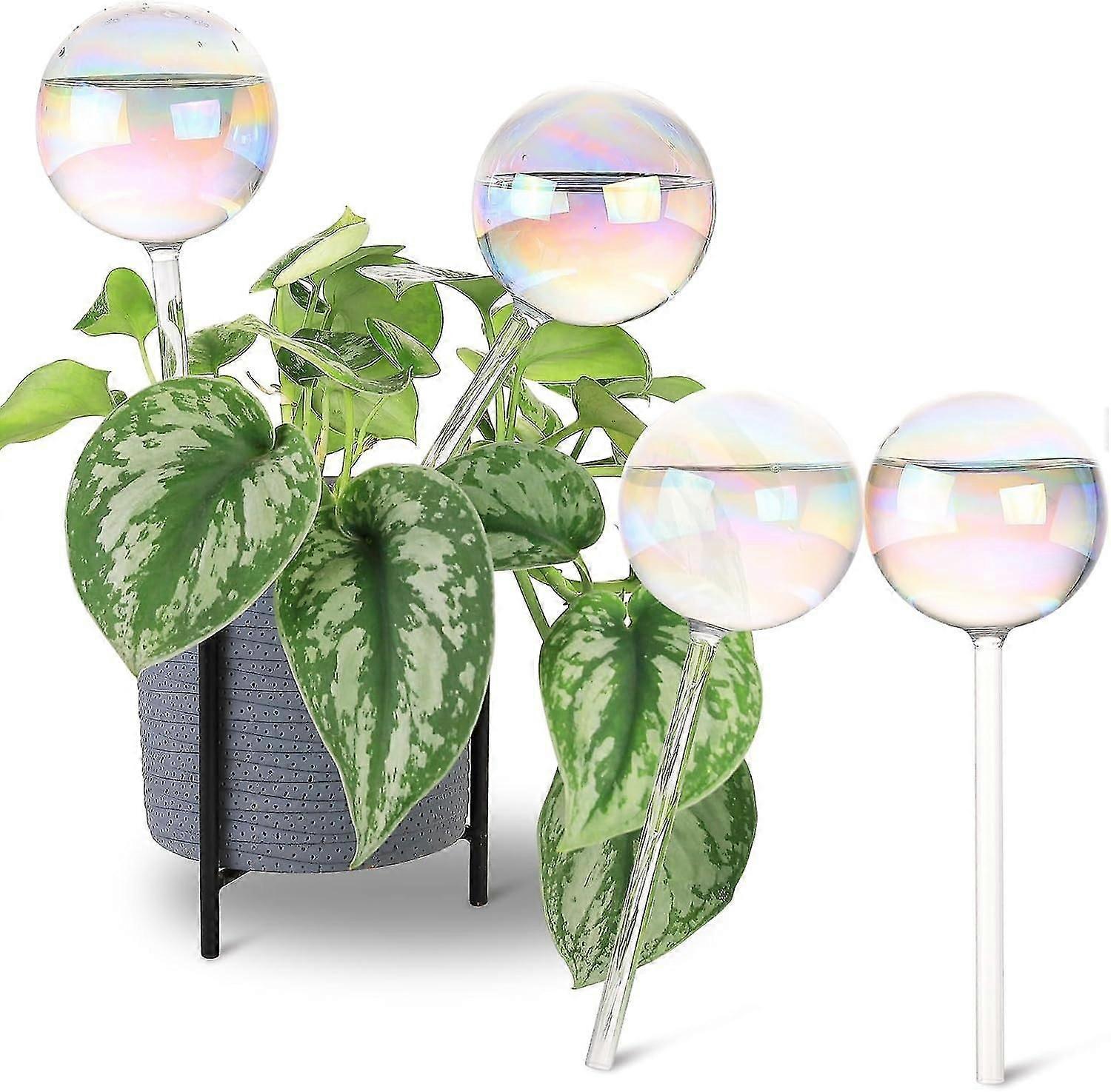 Plant selvvanningssystem, plantevanningskloder, iriserende glass selvvanningssystem pigger, automatiske plantevanningspærer