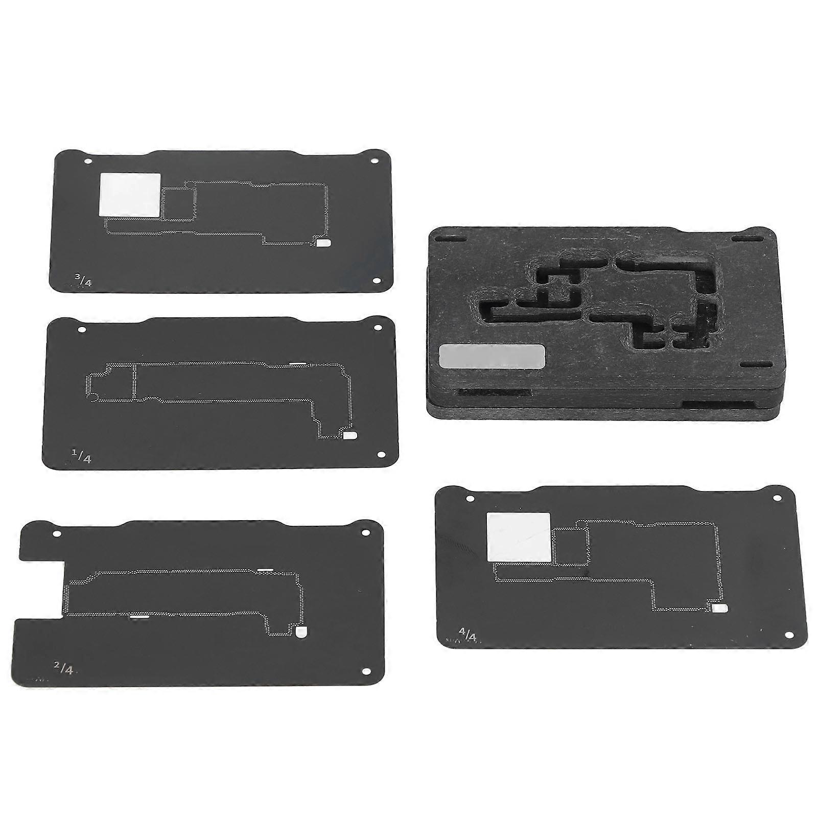 4 in 1 Reballing Station for iPhone 13 - Strong Magnetic, Double Sided, Precise Fit