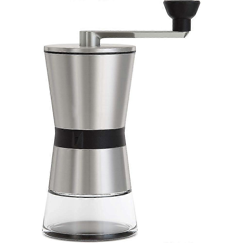 Manual Coffee Grinder, Hand Coffee Bean Grinder With Removable Container, 8 Grind Settings, Stainless Steel Portable Hand Crank Mill For e, Office,,28