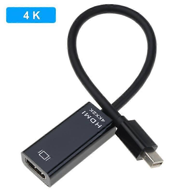 4K Mini Display Port na HDMI kabel Mini DP na HDMI adaptér 1080P Mini DP samec na HDMI kompatibilní adaptér pro Mac Macbook Pro Air