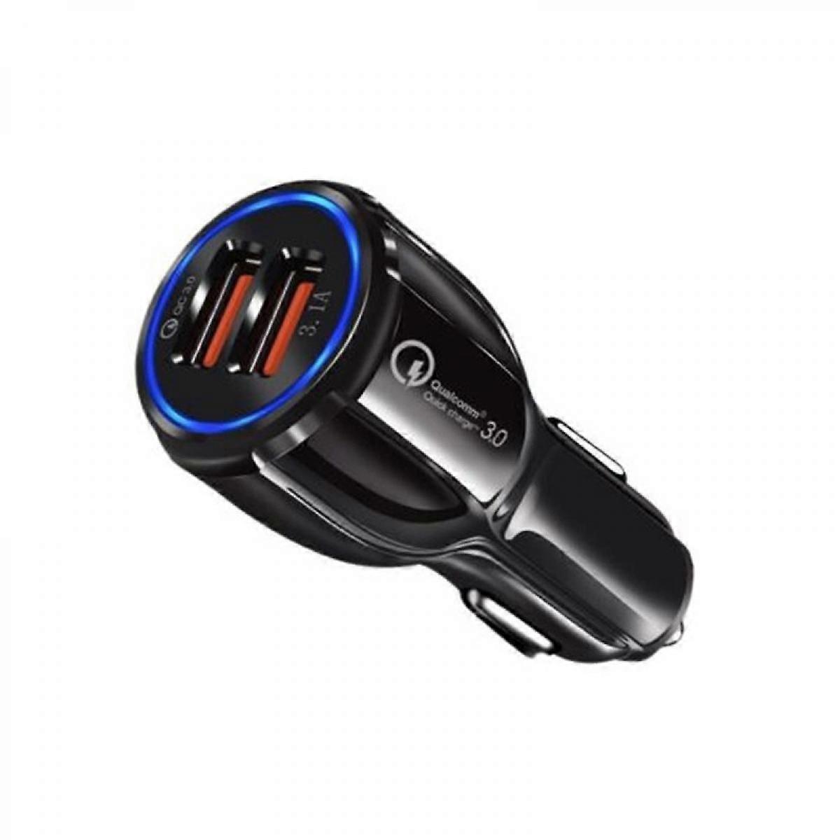 Adaptive Fast Charging Car Charger, VectorTech Dual USB Car Adapter Cigarette Lighter Power Outlet Compatible with Samsung Galaxy S8 S9 S10e S10 Plus