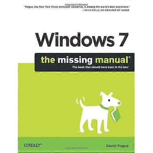 Windows 7 : The Missing Manual
