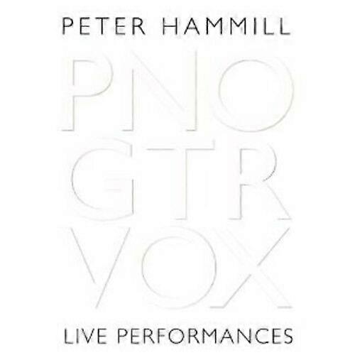 Peter Hammill Pno Gtr Vox Live Performances CD 2 discs (2011) NEW