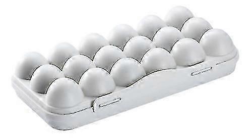 Stackable Egg Storage Tray Grey 18 Eggs (grey) (1pcs)