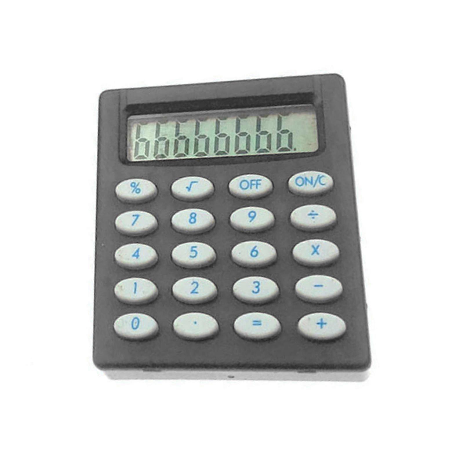Mini Calculator Battery Powered High Accuracy Portable 8-Digit Display Student Calculator Office Supplies