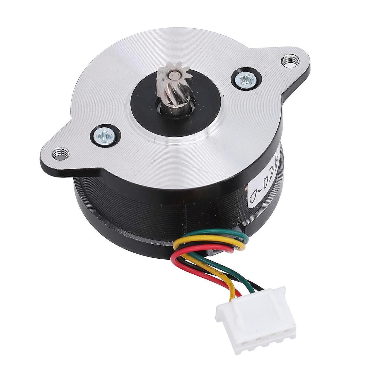 Round Stepper Motor 2PH 1.8 Step Angle DC 2.4V 1A 9T Helical Gear 36mm for Bambu Lab X1 X1C P1P P1S 3D Printer Extruder 