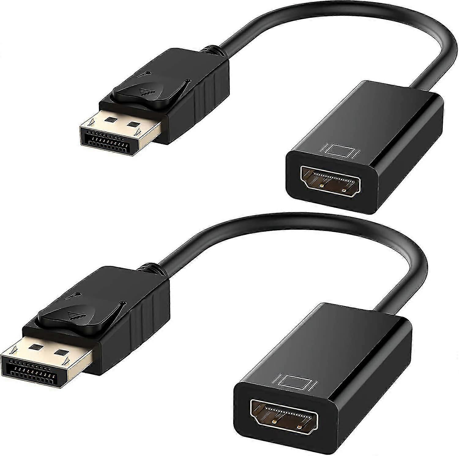 1080p Displayport auf HDMI Adapter, Schwarz
